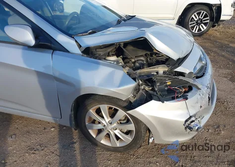 2014 Hyundai Accent Gls z USA, uszkodzony, nr VIN KMHCU4AEXEU751105